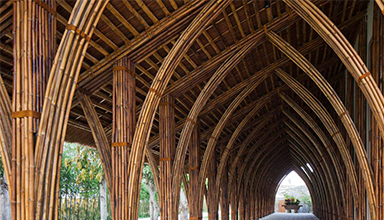 竹结构：将自然与人文相融合的美丽奇迹 【设计+建造】境道竹构