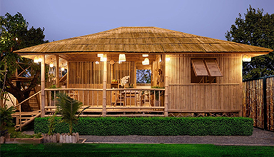 竹屋建筑：与自然和谐共处的绿色住宅挑选 【设计+建造】境道竹构
